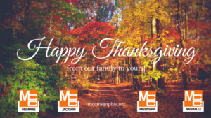 Happy Thanksgiving from MCC